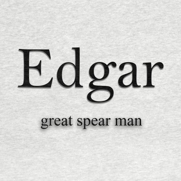 Edgar Name meaning by Demonic cute cat